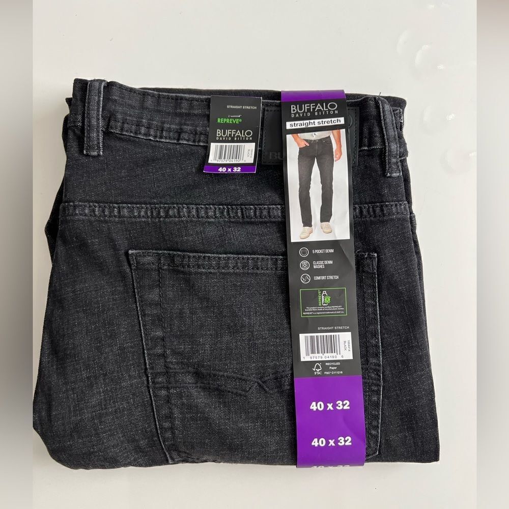 Buffalo David Bitton Straight Stretch Denim